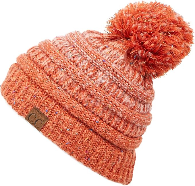 C.C Unisex Ribbed Confetti Knit Beanie (HAT-33) | Amazon (US)
