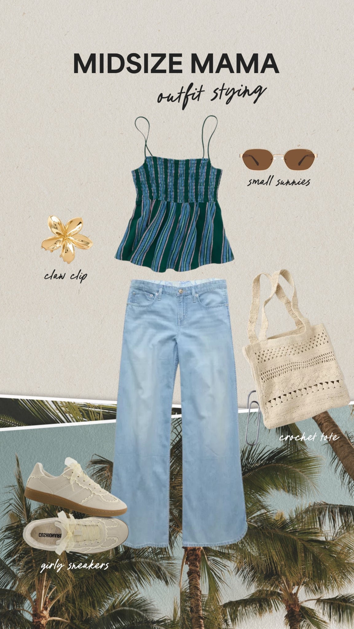 Midsize Mama Outfit Styling from Aerie!! 

spring outfits 2026, summer outfits, Women’s fashion, spring fashion, spring style, spring outfits, vacation fashion, vacation style, vacation outfits, outfit inspo, midsize fashion, midsize style, casual outfit 