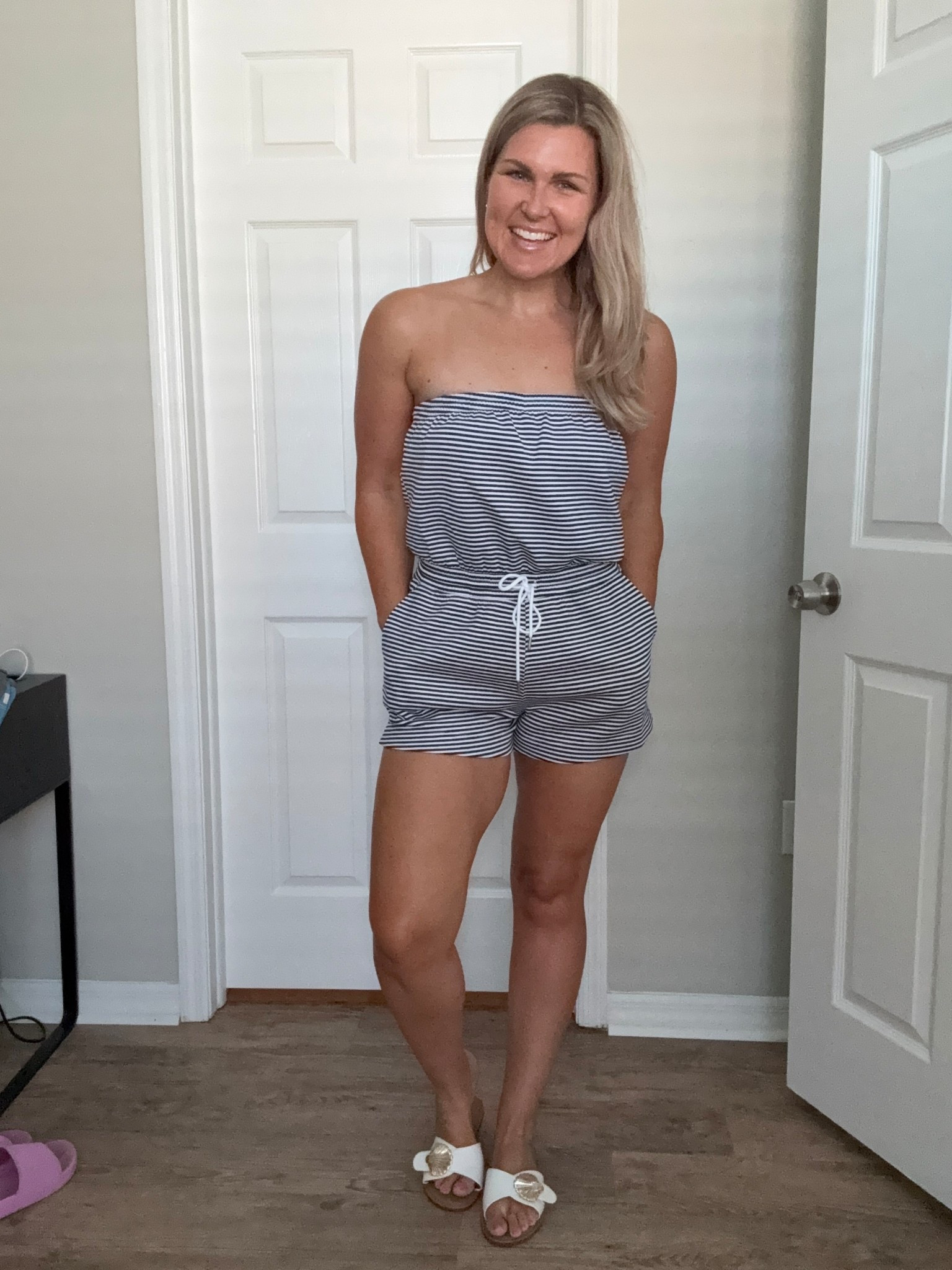 *no bra needed* romper 🤸🏼‍♀️
 
perfect for summer, YPB fabric from Abercrombie so you know it’s soft ☁️ 

#LTKActive #LTKSaleAlert #LTKFindsUnder50