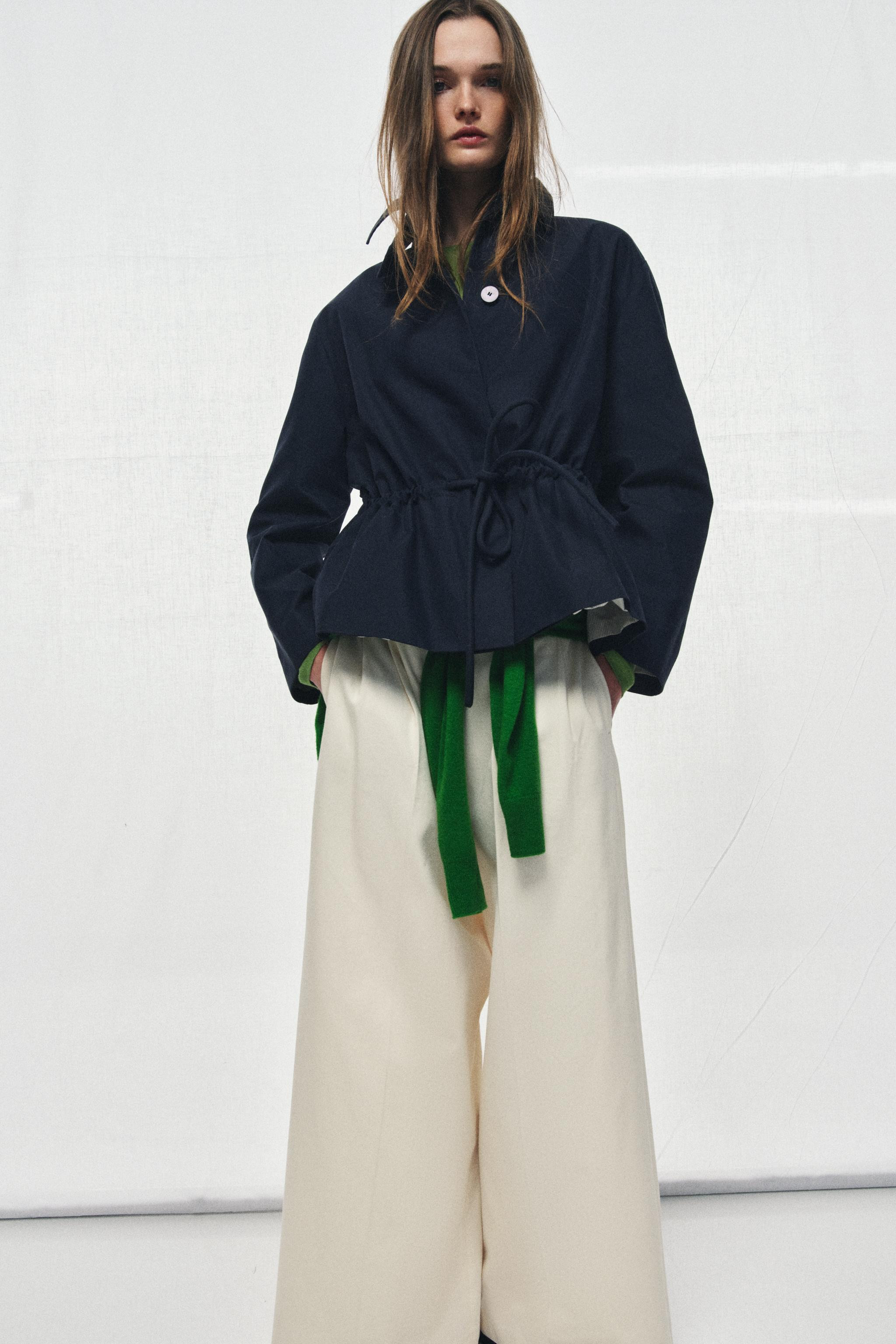 ZW COLLECTION BELTED PARKA | Zara US