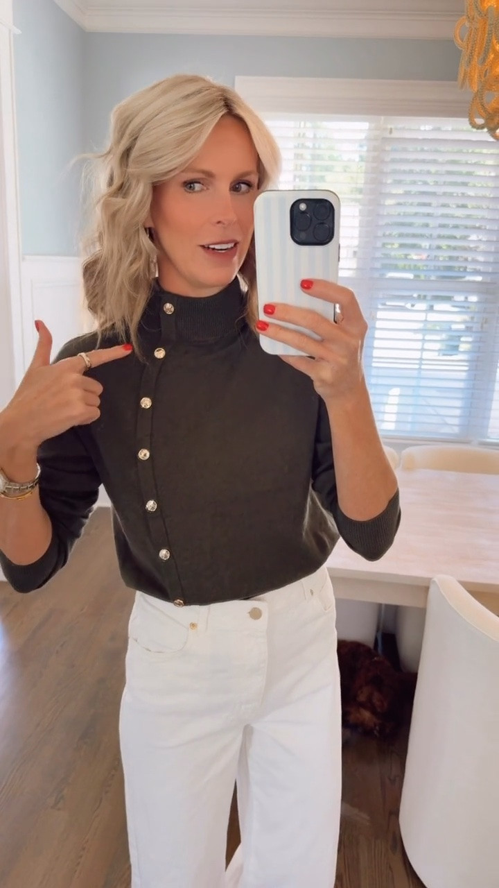 This asymmetrical sweater is even better in person! Such a pretty lightweight knit that you could easily dress up for work or wear with denim. Paired it with my favorite wide-leg jeans + leopard ballet flats for a little pop of print 🐆🤎

Mint Velvet, fall outfit, asymmetrical sweater, wide leg jeans, leopard ballet flats, workwear, fall fashion, fall trends

#LTKSeasonal #LTKTall #LTKootd