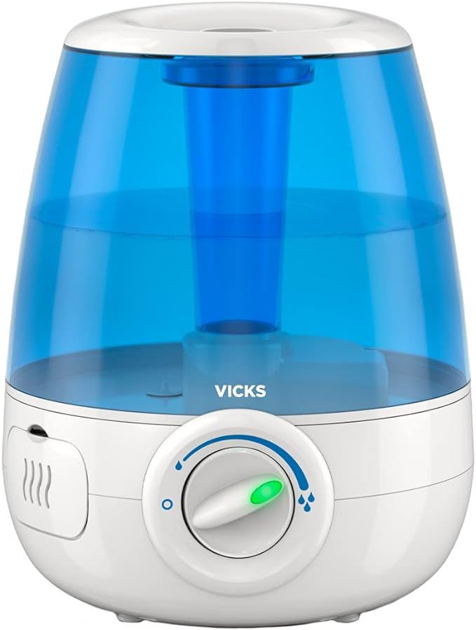 Vicks Filter-Free Ultrasonic Humidifier. #1 Brand Recommended by Pediatricians*. 1.2 Gal Ultrason... | Amazon (US)