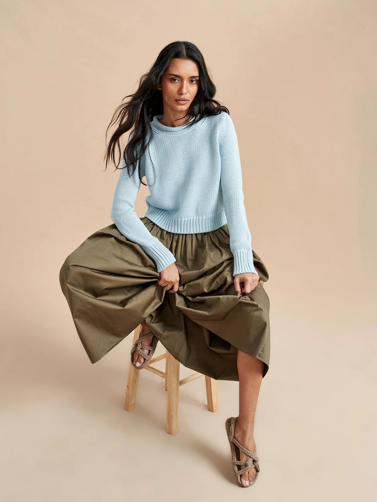 Solid Mini Marina Sweater | La Ligne