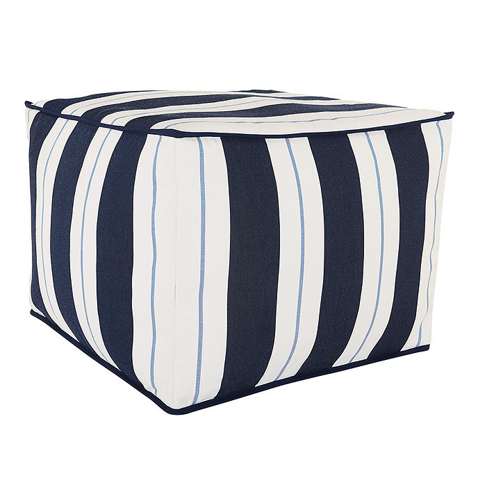 Outdoor Sunbrella Pouf | Ballard Designs, Inc.