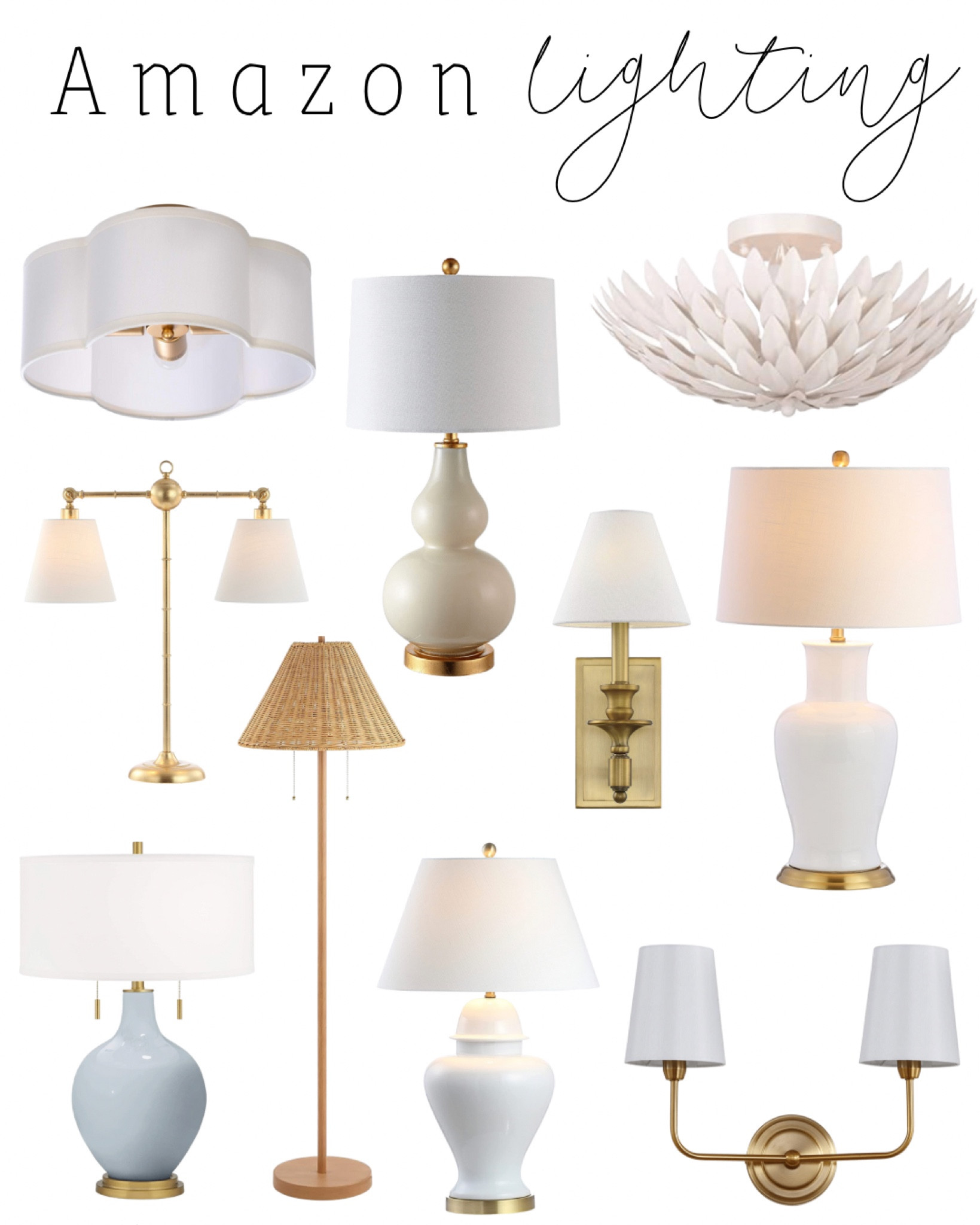 Some of my favorite lighting from Amazon, currently in stock! ✨ 

#LTKFind #LTKhome