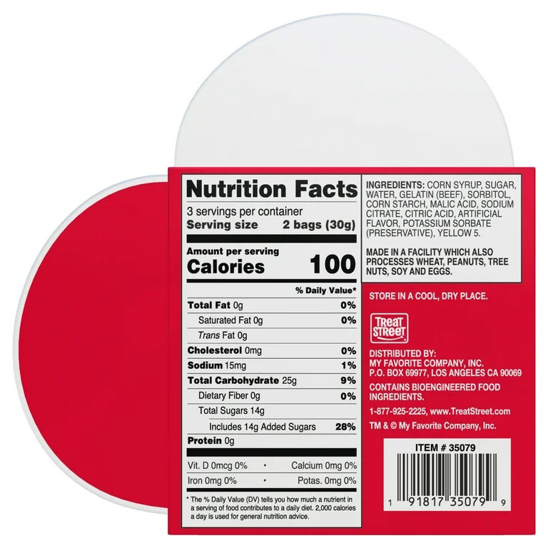 My Favorite Company Valentine's Fruit Flavored Allergen-Free Gummy Candy, 3.18oz | Walmart (US)