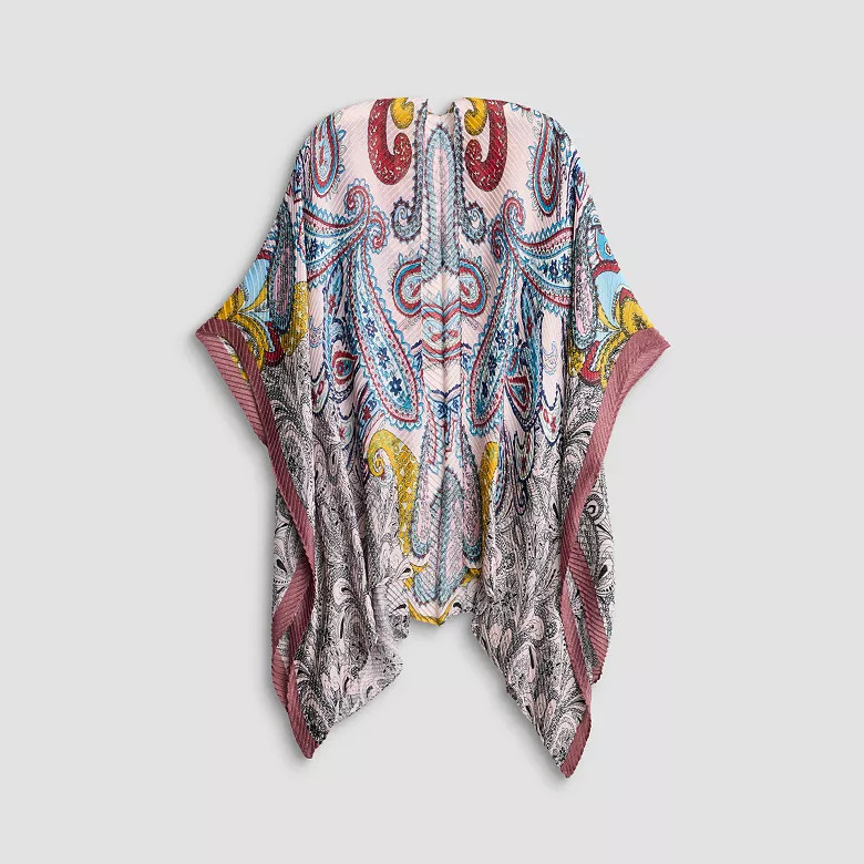 Women's Sonoma Goods For Life® Pleated Paisley Topper | Kohl's