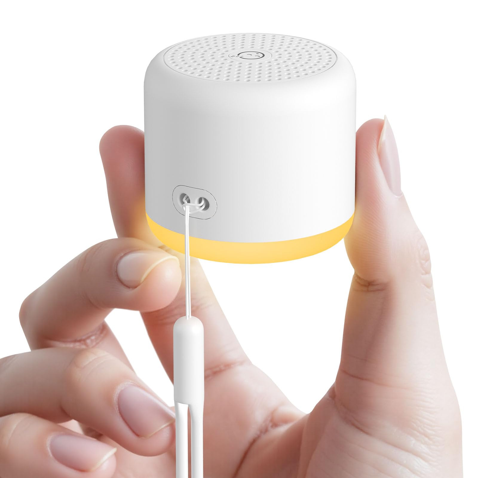 White Noise Machine with Night Light, 18 Soothing Sounds Portable Sound Machine for Baby Adults, Mini Travel Sound Machine for Sleeping with Memory Timer, Office Hotel Gift | Amazon (US)