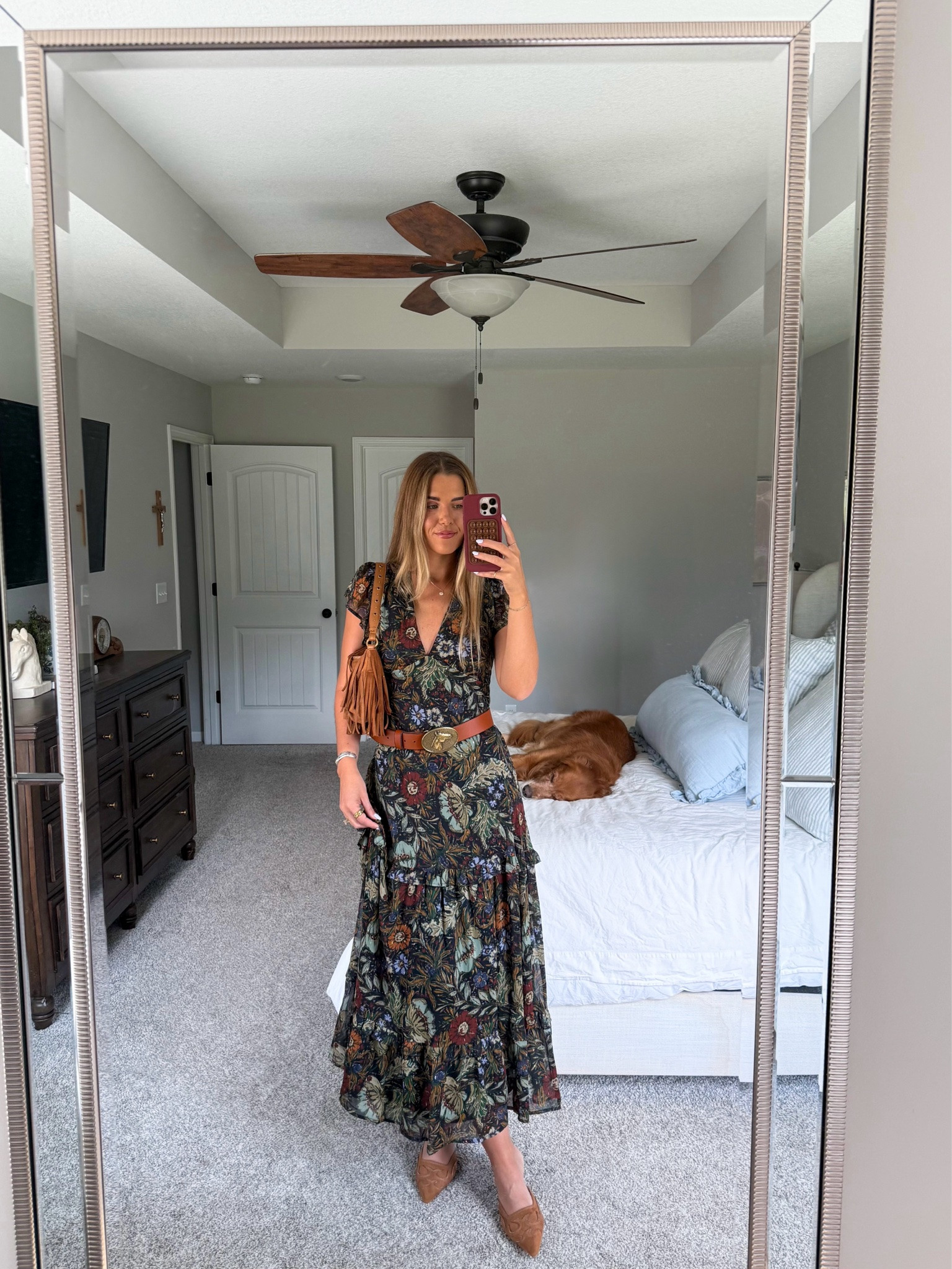 size small in dress! western wedding guest outfits

#LTKgrwm #LTKSeasonal #LTKootd