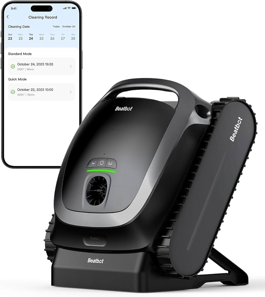 AquaSense Cordless Robotic Pool Vacuum Cleaner - Intelligent Path Opimization, Cleans Floor, Wall... | Amazon (US)