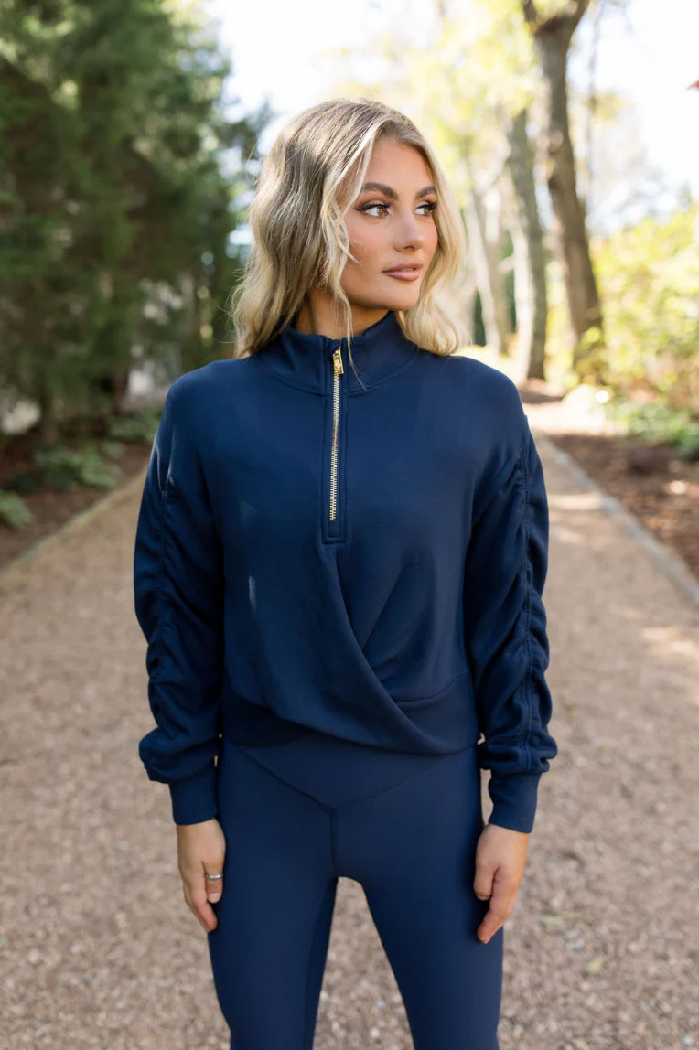 CloudLuxe Twist Quarter Zip Pullover | Salt Project