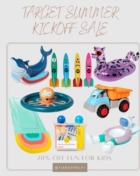Kids pool / beach summer toys 20% off 

#LTKfamily #LTKkids #LTKbaby