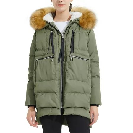 Orolay Women s Bubble Puffer Jacket Down Jacket Oversized Winter Jacket | Walmart (US)