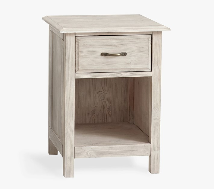 Rory Nightstand, Weathered White | Pottery Barn Kids