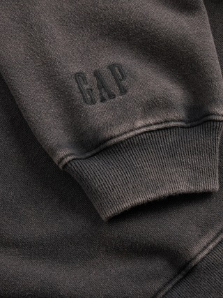 Gap × Disney Tim Burton’s The Nightmare Before Christmas Heavyweight Skull Hoodie | Gap | Gap (US)