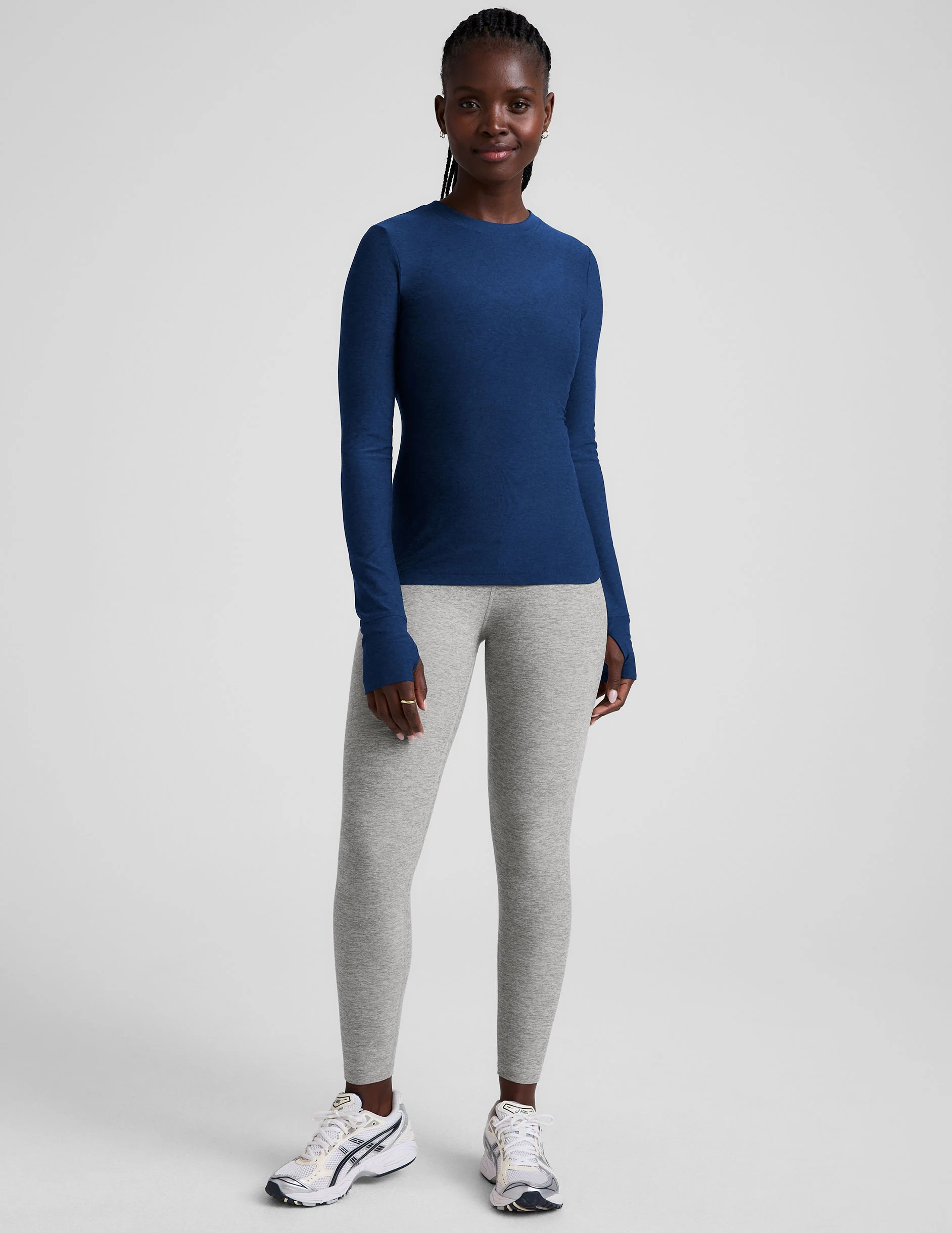Featherweight Select Long Sleeve Crew | Beyond Yoga | Beyond Yoga