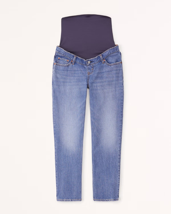 Maternity 90s Straight Jean | Abercrombie & Fitch (US)