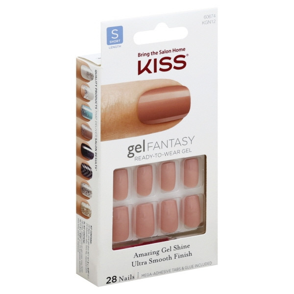 Gel Fantasy Nail Ribbons, PartNo KGN12, by Kiss, Cosmetics, Kiss Gel Fantasy Nai | Walmart (US)