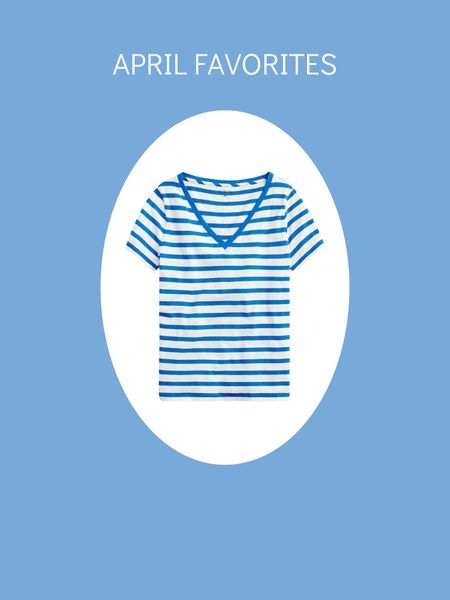 The perfect striped t-shirt for summer 🩵

#LTKstyletip #LTKsalealert #LTKfindsunder50