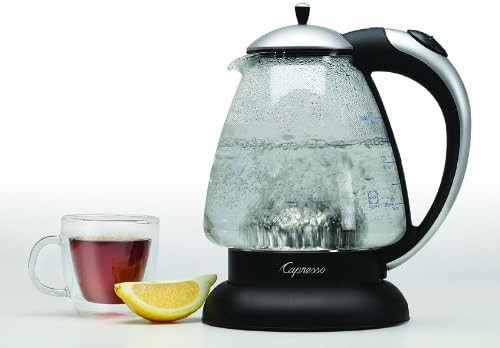 Capresso 259.04 H2O Plus Water Kettle, Matte Silver, 48-Ounce | Amazon (US)