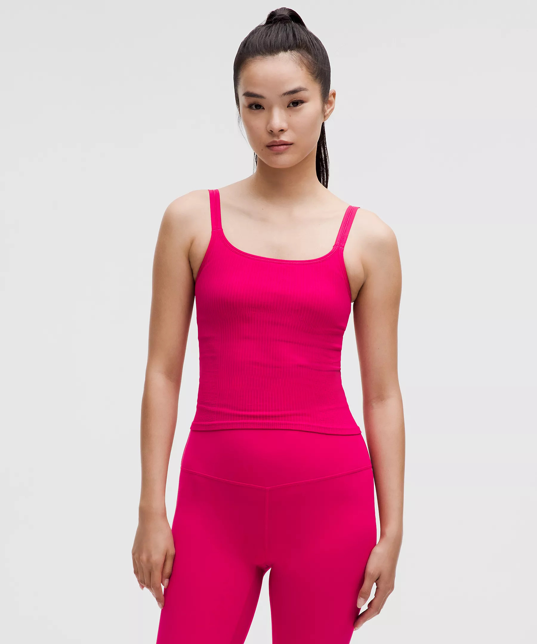 Ebb to Street Scoop-Neck Cropped Tank Top *Light Support, B/C Cup | Women's Sleeveless & Tank Top... | Lululemon (US)