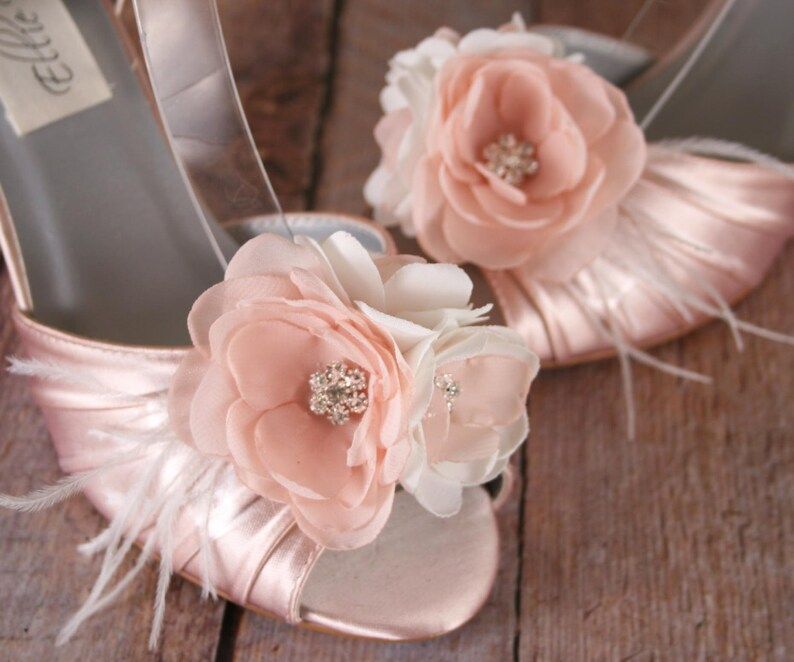 Blush Wedding Shoes Blush Wedding Blush Bridal Heels - Etsy | Etsy (US)