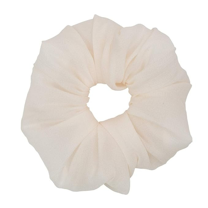 Kitsch Chiffon Dinner Scrunchie | Elastic Ties for Thick Hair | No Damage Elastics | Hair Band | ... | Amazon (US)