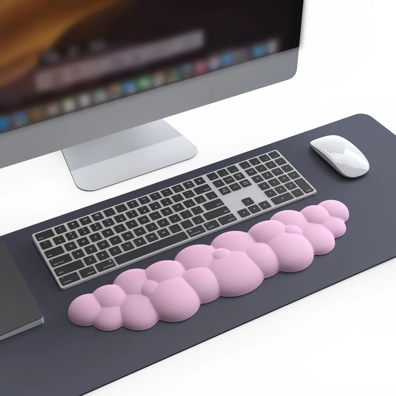 Keyboard Cloud Wrist Rest,PU High Density Memory Foam With Non-Slip Base For Typing Pain Relief,E... | Temu Affiliate Program