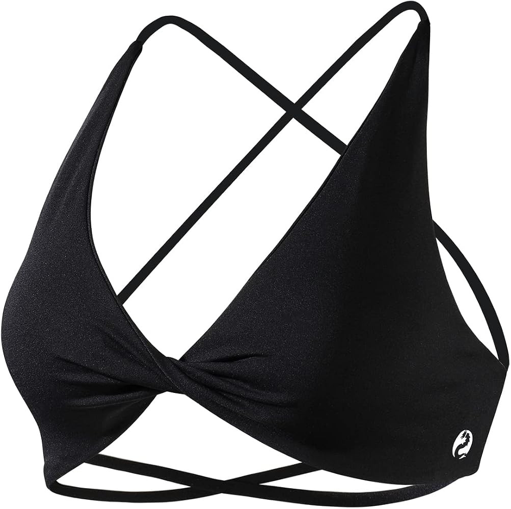 AUROLA Venus Sports Bras Women Workout Athletic Removable Padded Backless Strappy Low Support Gym... | Amazon (US)