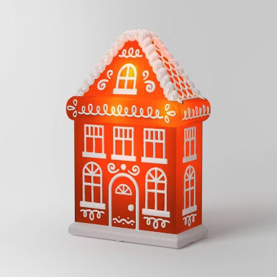 Christmas Lit Blow Mold Gingerbread House Decor - Wondershop™ | Target