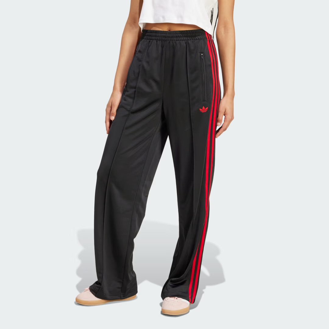 adidas Adicolor Classic Firebird Loose Track Pants Black L Womens | adidas (US)