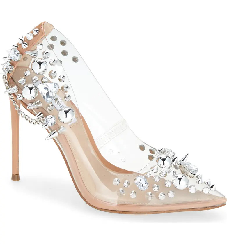 Steve Madden Veronicka Studded Pointed Toe Pump | Nordstrom | Nordstrom