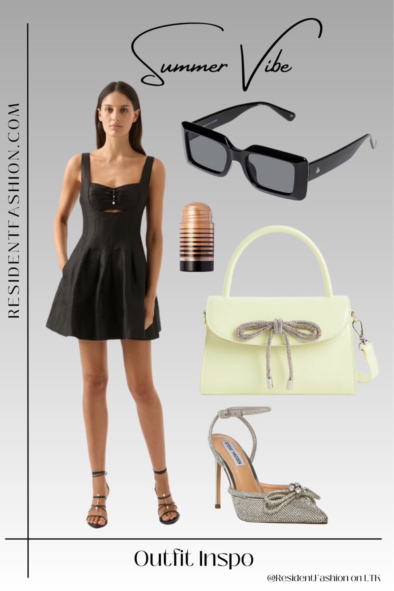 Summer Vibe

Summer outfit, dressed up, little black dress

#LTKSeasonal #LTKshoecrush #LTKstyletip