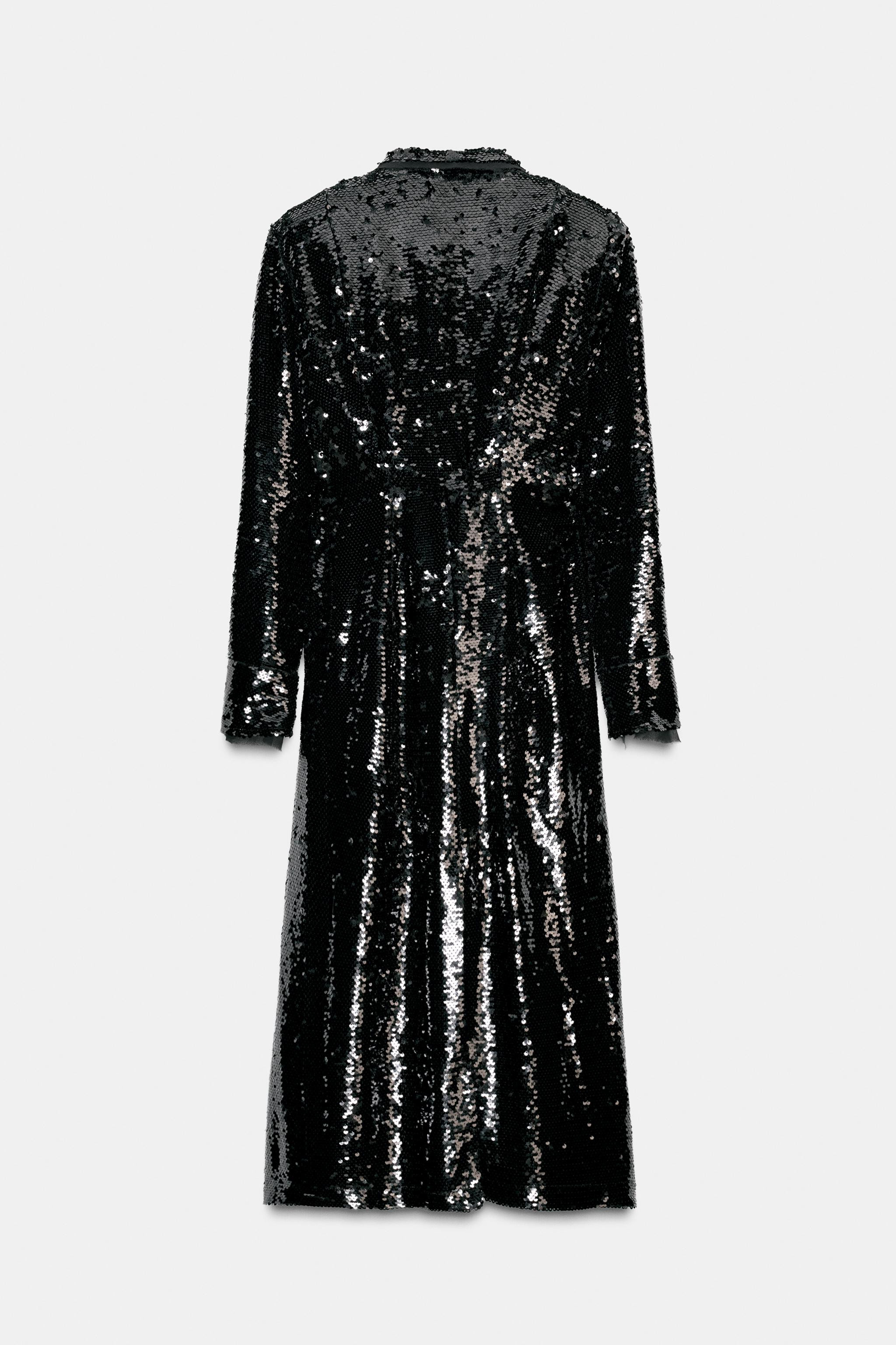 LIMITED EDITION SEQUIN COAT | Zara UK
