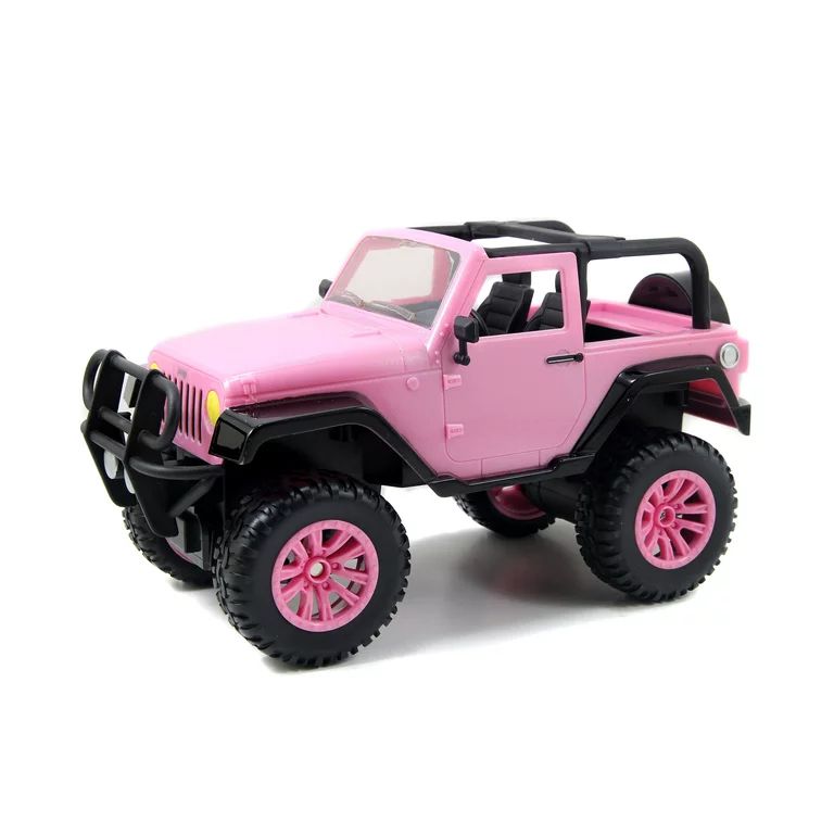 Jada Toys - GirlMazing 1/16 Scale Remote Control Pink Jeep | Walmart (US)
