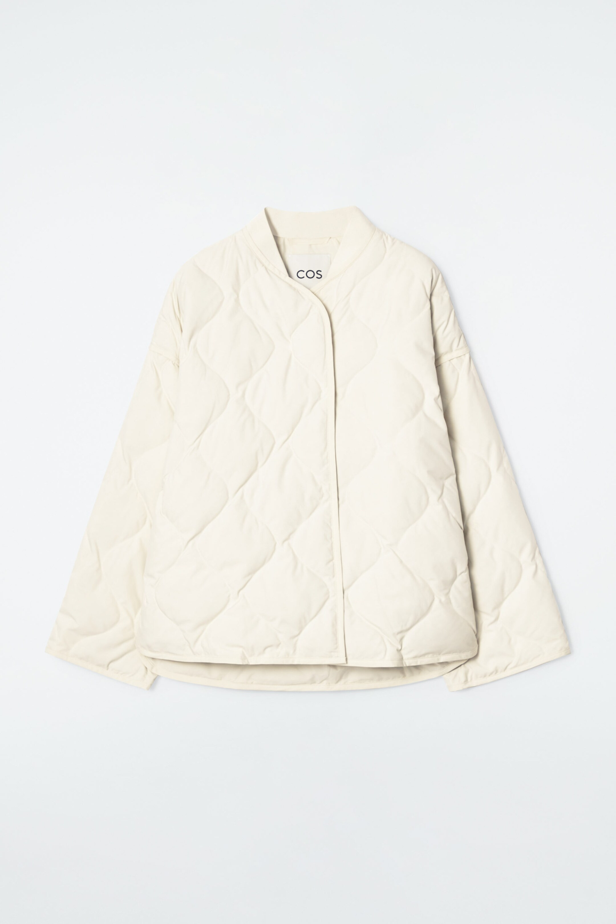 OVERSIZED-STEPPJACKE - CREMEWEISS | COS (EU)