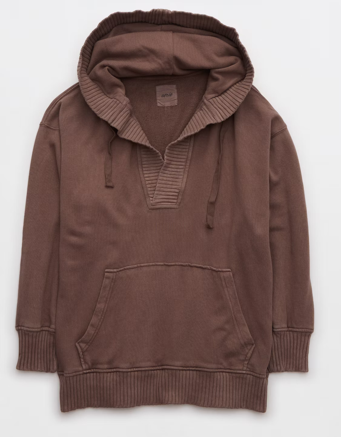 Aerie Down-To-Earth Henley Hoodie | American Eagle Outfitters (US & CA)