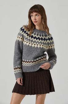 Feyre Fair Isle Sweater | ASTR The Label (US)