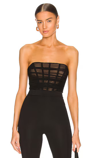 Eden Bodysuit in Black | Revolve Clothing (Global)