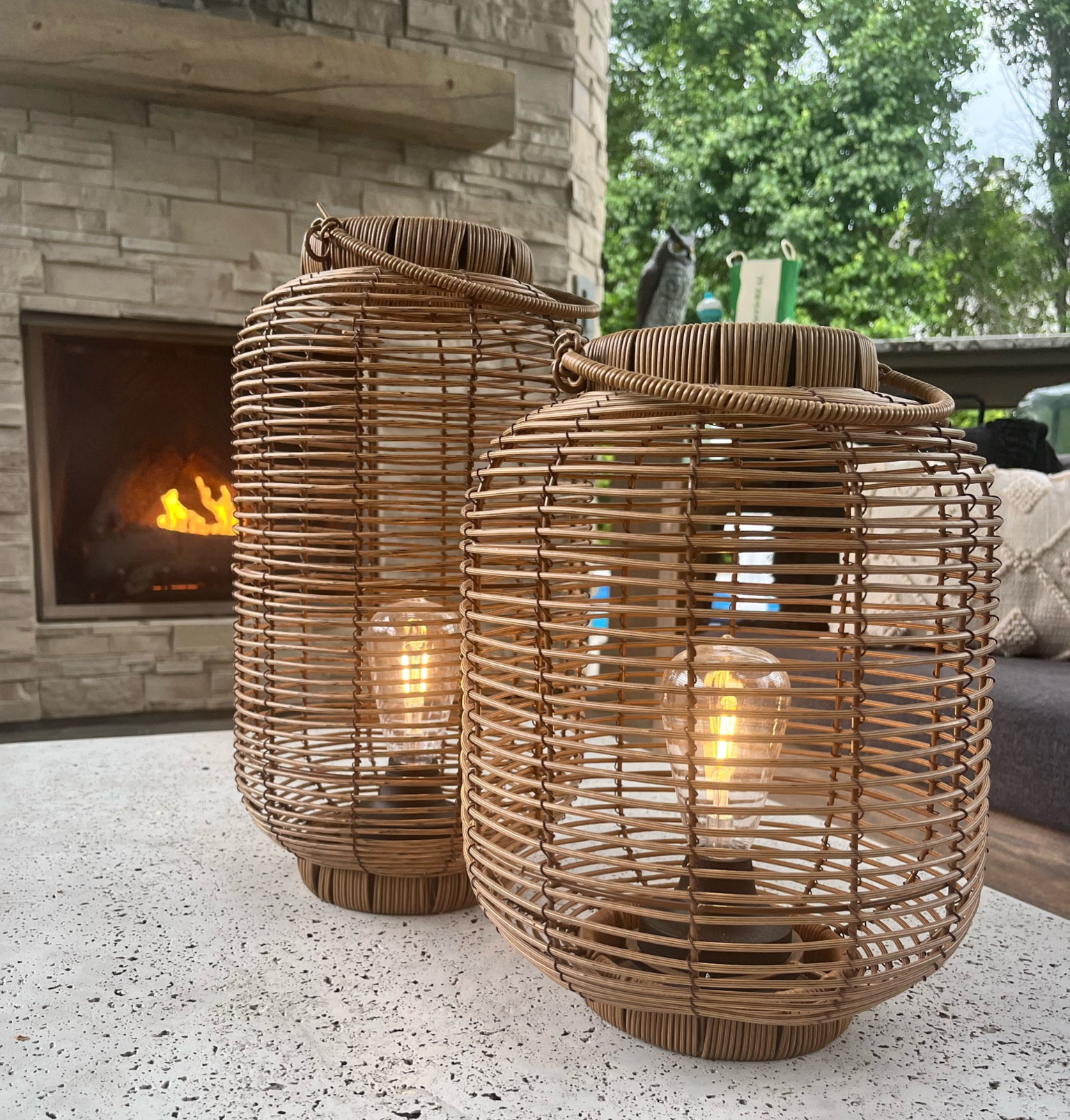 Love these outdoor lanterns! 

#LTKSeasonal #LTKFindsUnder50 #LTKHome