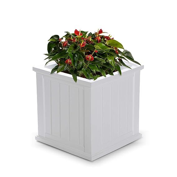 Mayne 4838W Cod Planter, White, 20-Inch | Amazon (US)