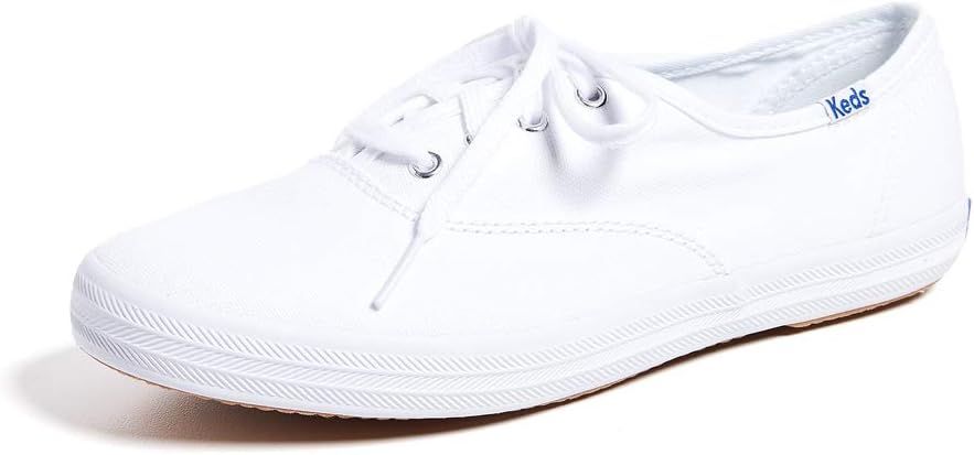 Keds Women's Champion Canvas Lace Up Sneaker | Amazon (US)