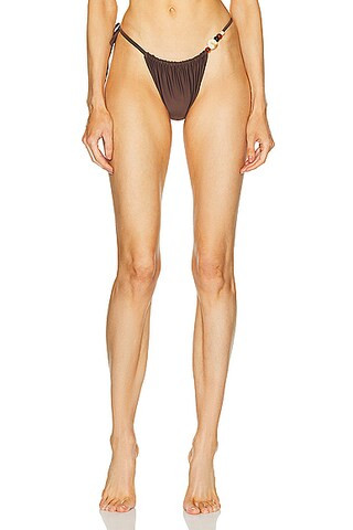Jeanne Beaded String Bikini Brief | FWRD 