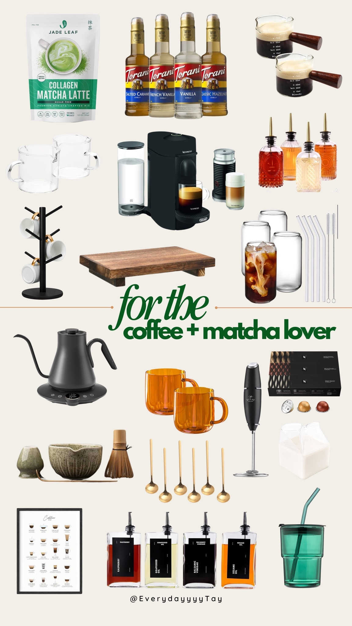 Gift guide for the coffee and matcha lover! #coffee #matcha 

#LTKCyberWeek #LTKGiftGuide #LTKHome