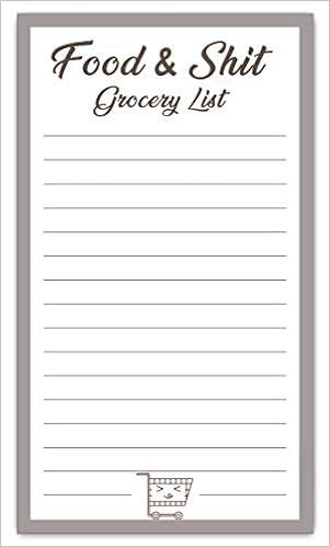 Full Magnetic Back Grocery list 50 Sheets Christmas Gifts for Mom



Office Product | Amazon (US)