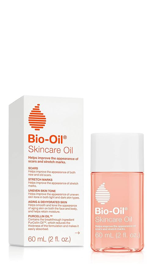 Bio-Oil Skincare Oil, 2 Ounce, Body Oil for Scars and Stretchmarks, Hydrates Skin, Non-Greasy, De... | Amazon (US)