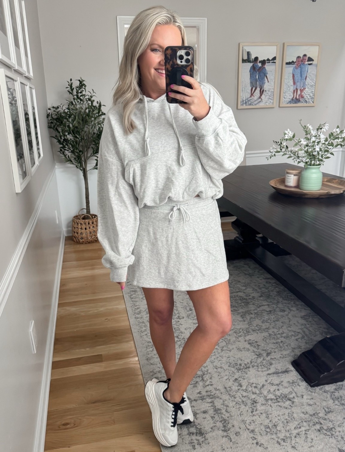 This lounge set is so good for an easy everyday look, soft, comfy, and the skort makes it feel a little more put together than your typical sweats.

lounge set everyday outfit comfy style casual chic skort set athleisure look walmart fashion easy outfit cozy outfit lovelylifestyling

#LTKTravel #LTKActive #LTKootd