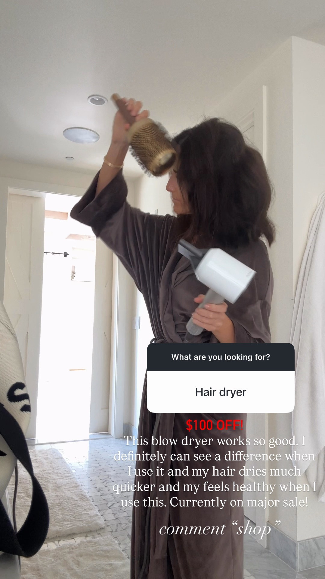 My hair dryer is on major sale! #stylinbyaylin #aylin #amazon
