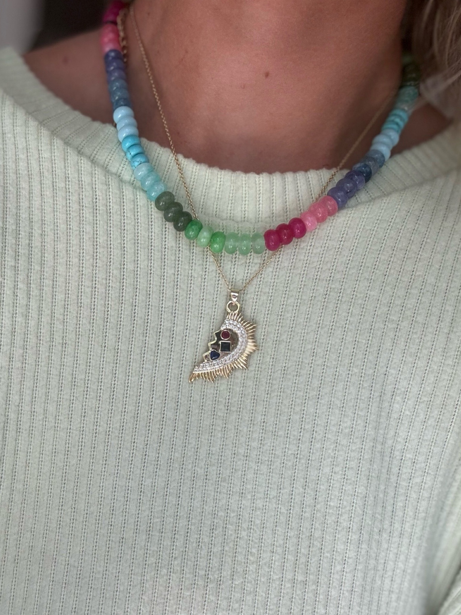 Summer necklace stack! 

#LTKStyleTip