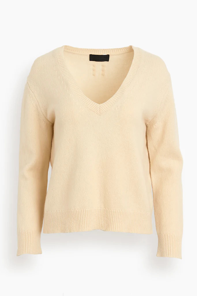 Fabienne Sweater in Ivory | Hampden Clothing